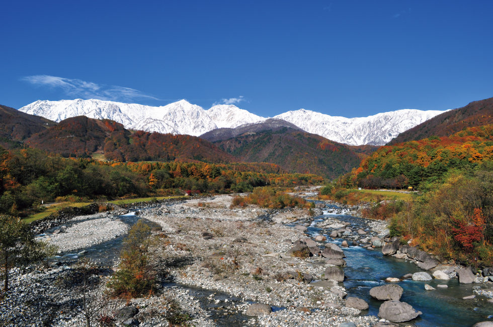 長野県白馬村の風景写真