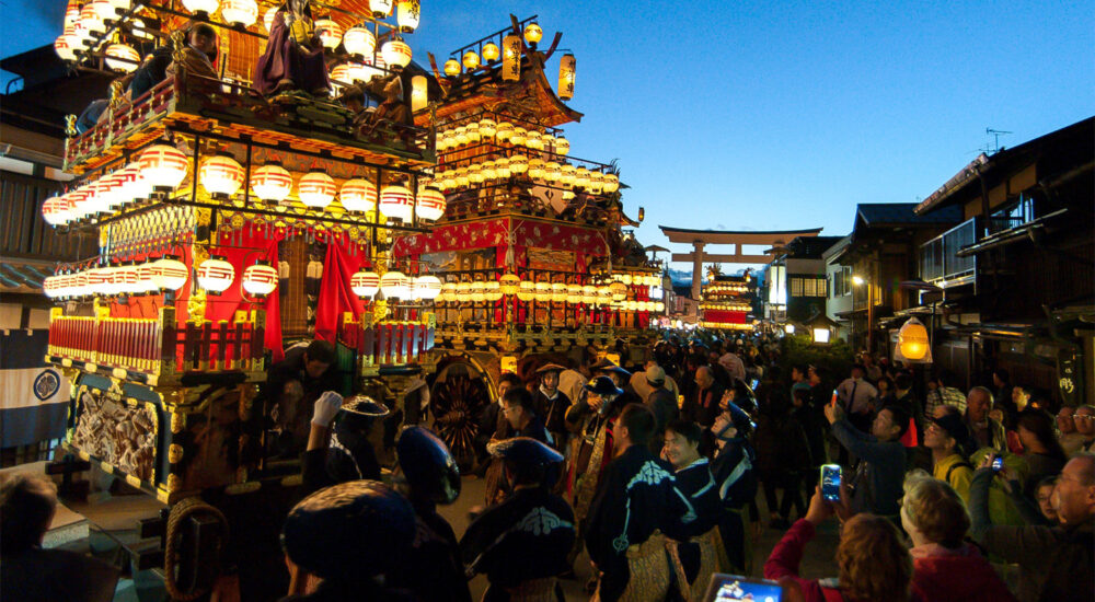 日本の三大美祭、絢爛豪華な高山祭
