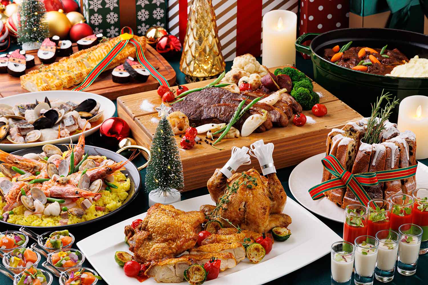 ザ パーク フロント ホテル アット ユニバーサル・スタジオ・ジャパン「クリスマスブッフェ」