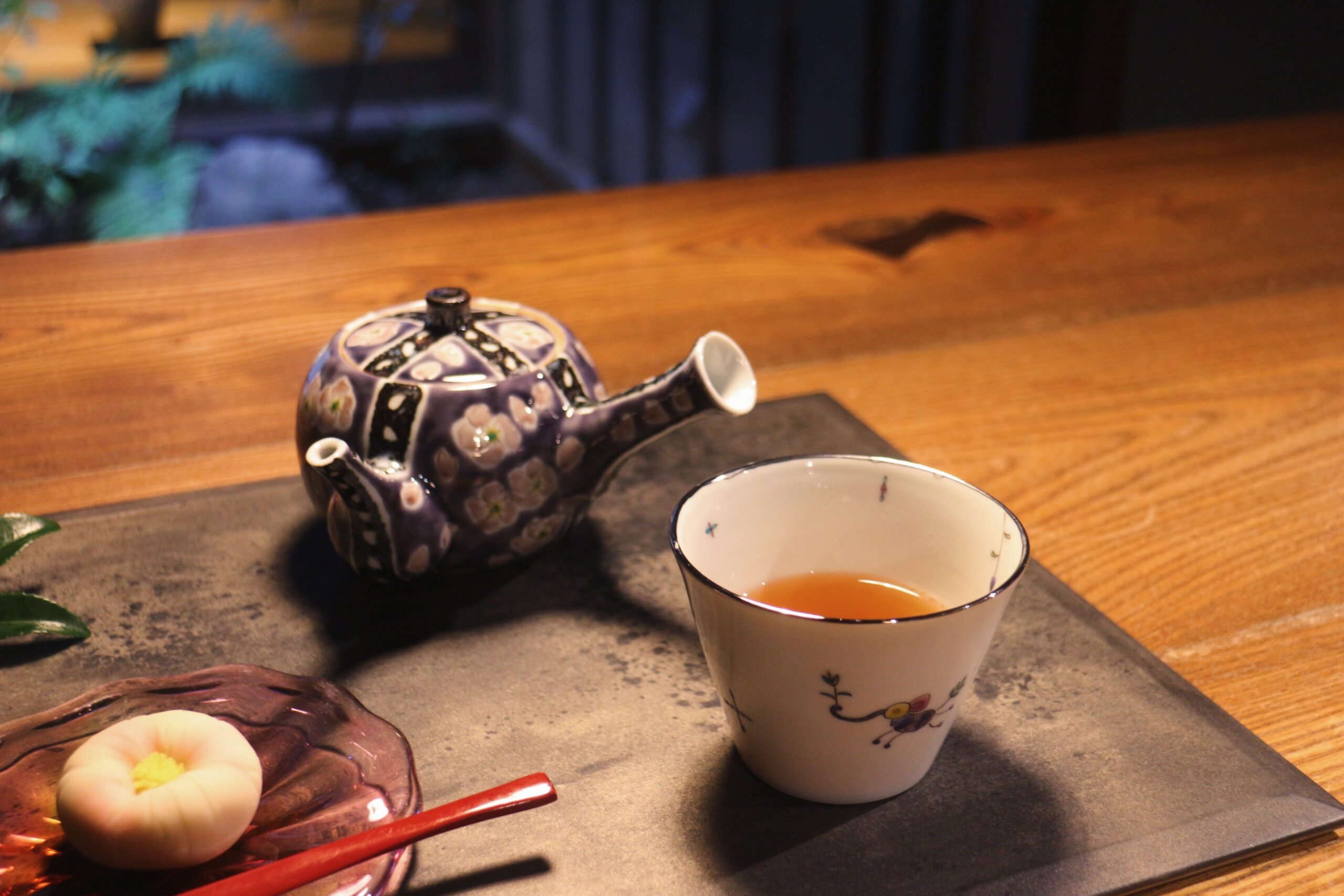 金沢「一笑」　急須と湯のみ