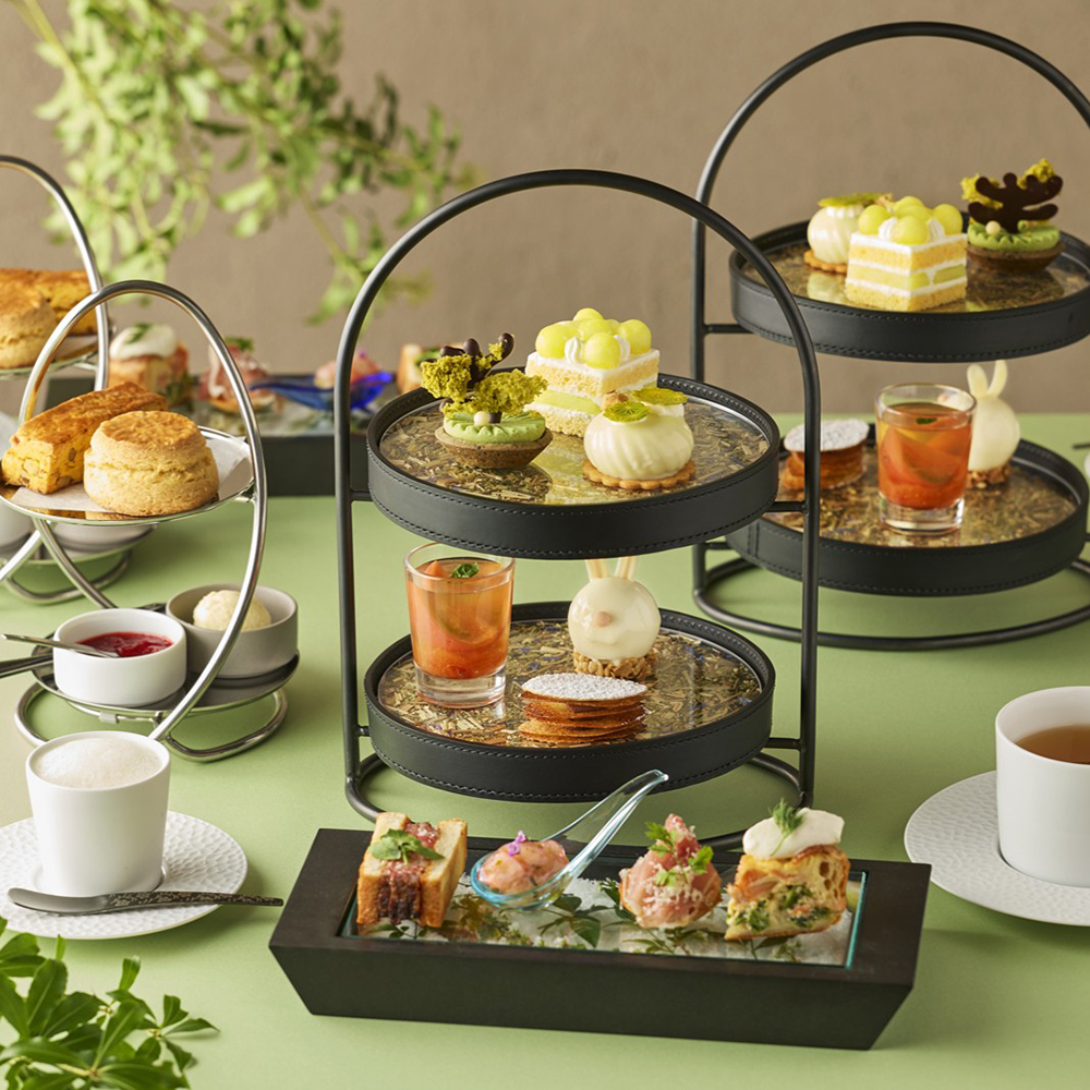 BELLUSTAR TOKYO, A Pan Pacific Hotel　Bar Bellusta スプリングアフタヌーンティー ～緑耀～