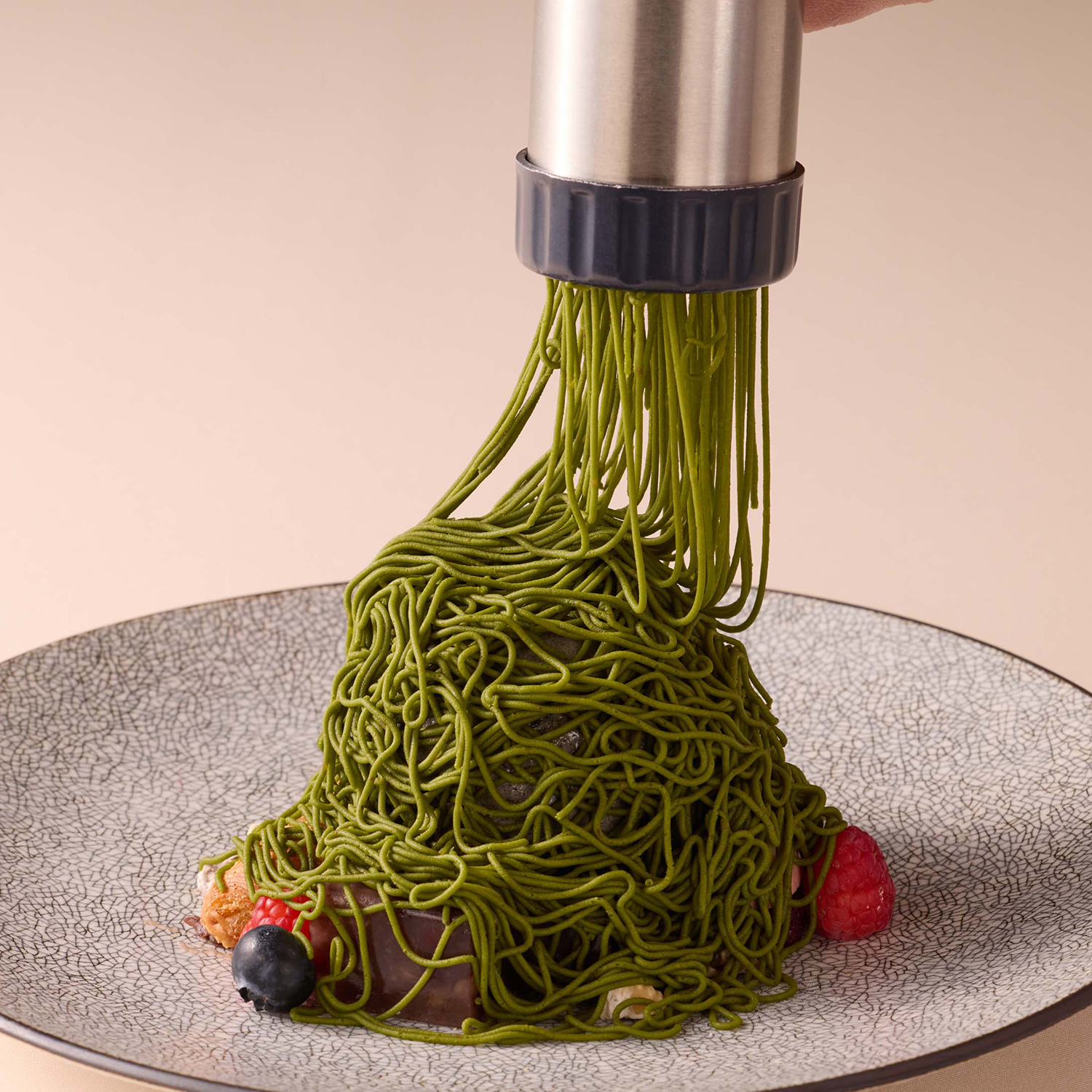 横浜ベイホテル東急　ラウンジ「ソマーハウス」しぼりたてモンブラン～抹茶～