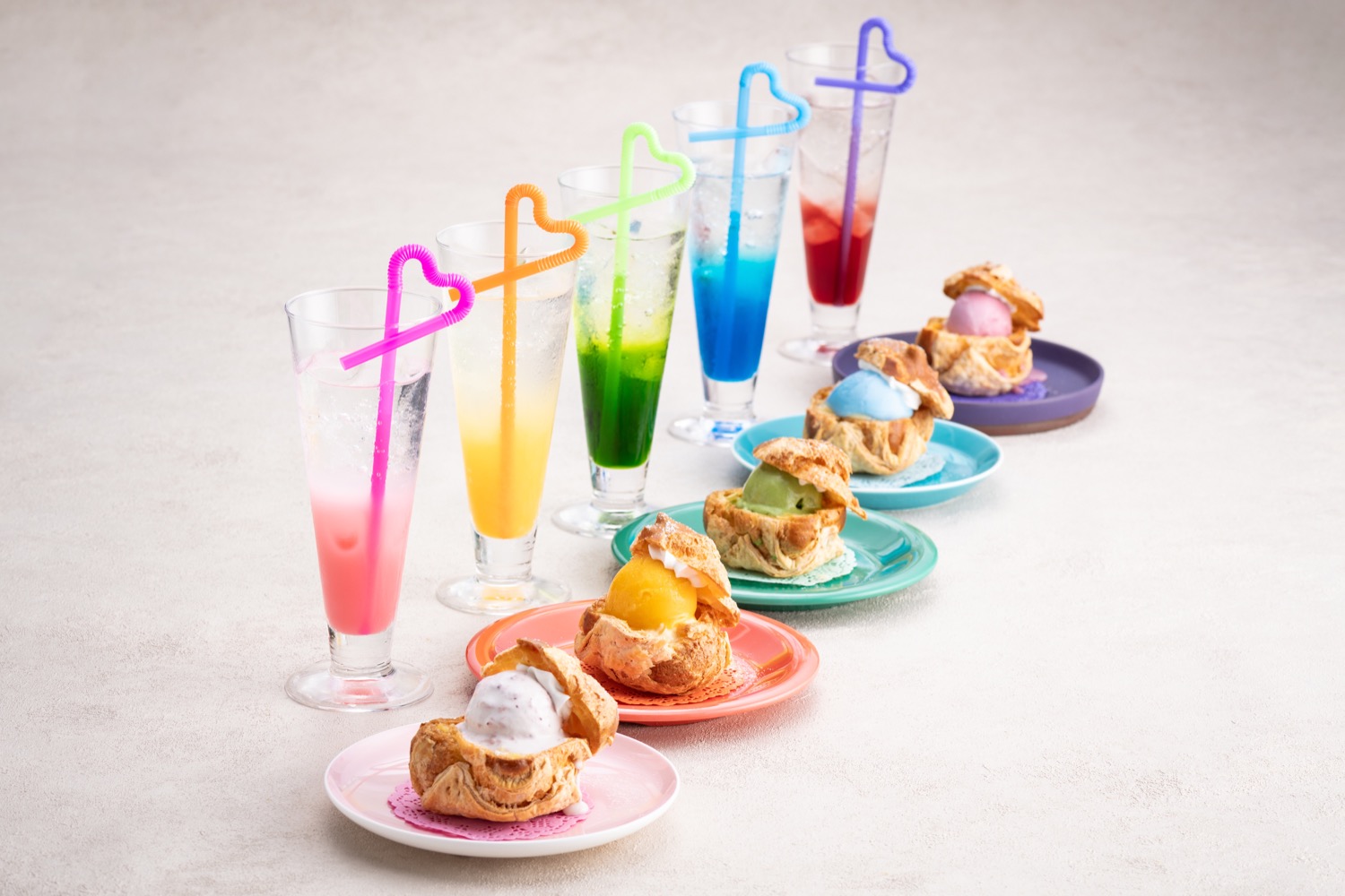 大阪エクセルホテル東急　BAR&LOUNGE「MIDO」　推し色でときめく夏～OSHI COLOR COLLECTION～